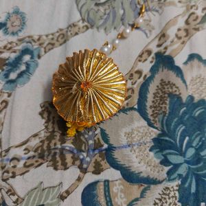 Floral Haldi Jewelry Set