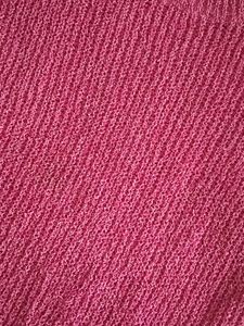 Pink Knit Sleeveless Top