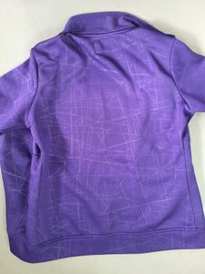 Purple Fleece Jacket For Winters