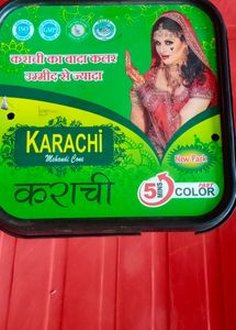 Karachi  Mhendi Cone 5 Mins Color