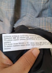 Zara Plaid Blazer