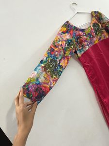 Pink Designer Kurta
