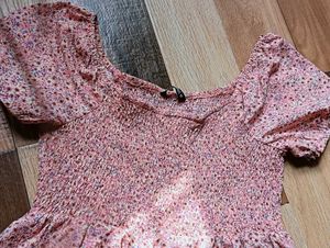 Floral Print Mini Dress