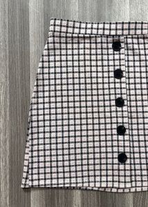 Plaid Mini Skirt