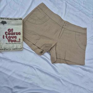 Mini Khaki Shorts