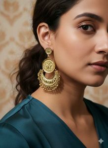 Statement Gold Earrings