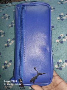 Puma Blue Pouch