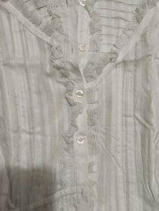 Korean Style Ruffle Blouse