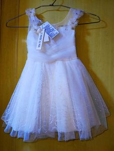 Cute White Flower Girl Dress