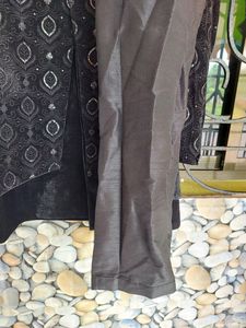 Velvet Black Festive Wear Boys Jodhpuri Sherwani