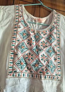 Elegant White Kurta
