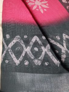 lenin Elegant Pink Saree