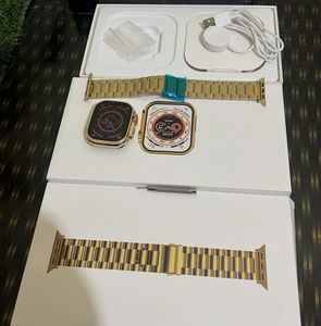 Watch Ultra 24kr Gold Apple Logo With Bill Brand