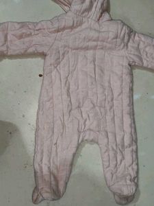 Cute Pink Baby Romper