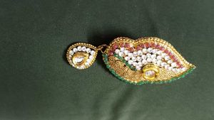 Rajwadi Style Saree Pin