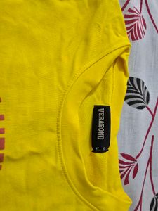 Yellow Graphic Tee