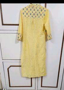 Yellow Floral Kurta