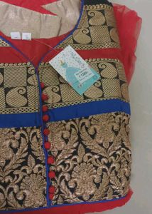 gown type anarkali suit