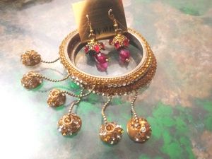 Bangles With Earrings