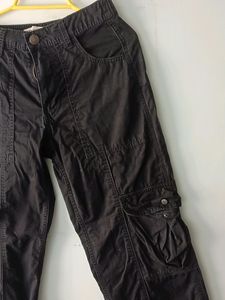 Zara Black Cargo