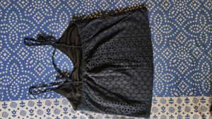 Navy Blue Hakoba Top