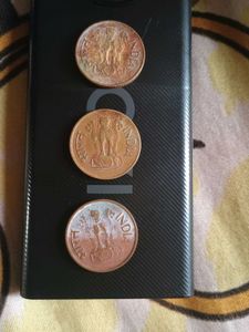 Vintage Brass  LOTUS Collectors Coins