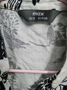 Casul Shirt Top In Tunic Style