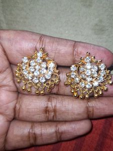 Gold And Stone Stud