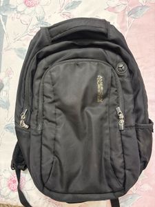 American Tourister Black Backpack