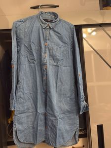 Denim Shirt Dress