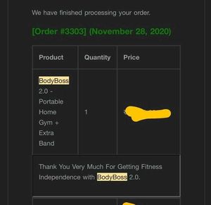Bodyboss Total Work Out System 2.0