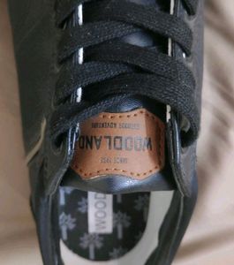 Woodland Black Shoes 👟