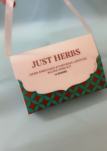 Just Herbs Mini Lipstick Kit
