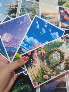 (Set Of 20)Scenery Art Prints