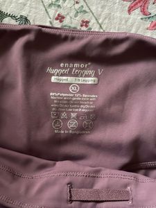 Purple Stripe Graphic Leggings