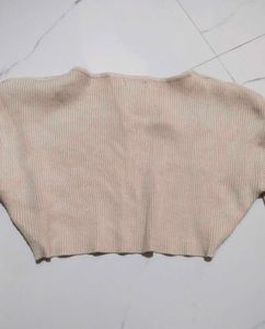 Beige Bolero Shrug