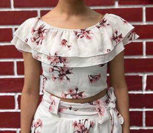 Floral Off-Shoulder Top