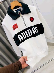 Adidas White Pullover
