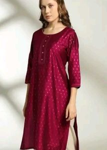 Elegant Maroon Kurta