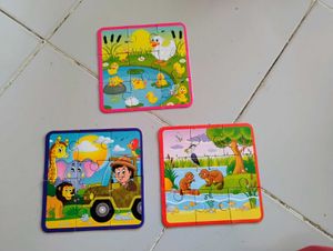 Kids Combo Activity And 6 In 3 Reversible Puzzle