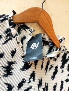 Fig Printed Pleated Dress (Women)