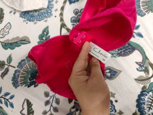 Clovia Pink Padded Tshirt Bra