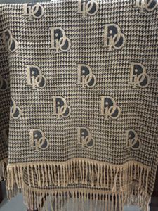 Dior Designer Throw Scarf
