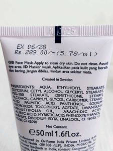 Oriflame Essentials Calming Face Mask