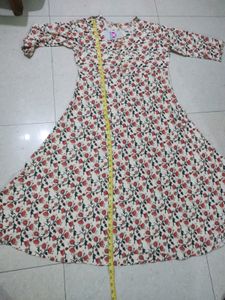 New Pure Cotton Anarkali Kurti