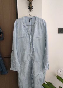 Girls Sky Colour Shirt