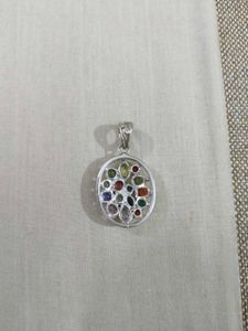 Beautiful Silver Tone Pendant For Women