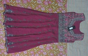 Heavy Embroidery Anarkali Suit
