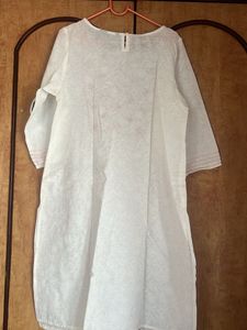 Zudio White Kurta