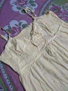 Cute Yellow Cami Top